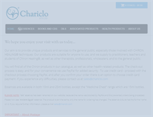 Tablet Screenshot of chariclo.com